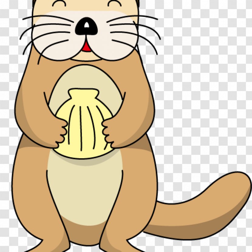 Sea Otter Clip Art Image Illustration - Snout - Otters Transparent PNG