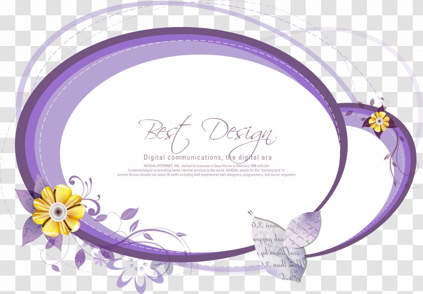 Purple Circle - Lilac - Border Transparent PNG