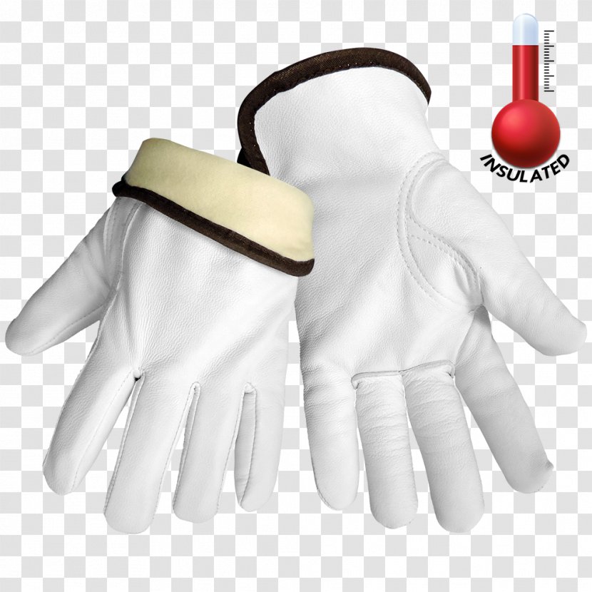 Glove Goatskin Leather Schutzhandschuh Cowhide - White - Suede Transparent PNG