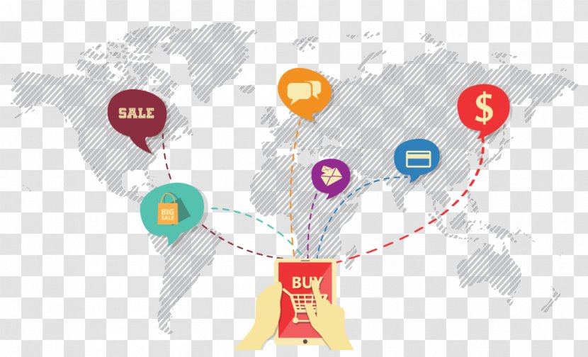WeChat Digital Marketing E-commerce - Internet - Poppy Material Transparent PNG