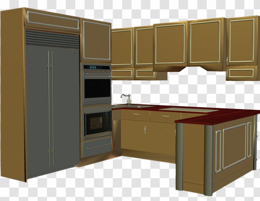 Kitchen Cabinet Living Room Clip Art - Drawer - Cliparts Transparent PNG