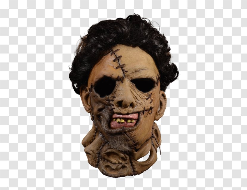 Leatherface 'Chop-Top' Sawyer Grandpa The Texas Chainsaw Massacre Mask - Bill Moseley Transparent PNG