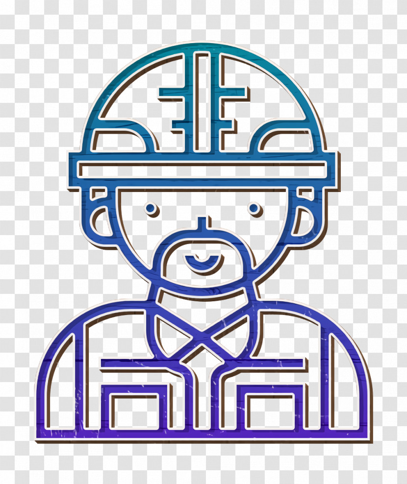Construction Worker Icon Professions And Jobs Icon Builder Icon Transparent PNG