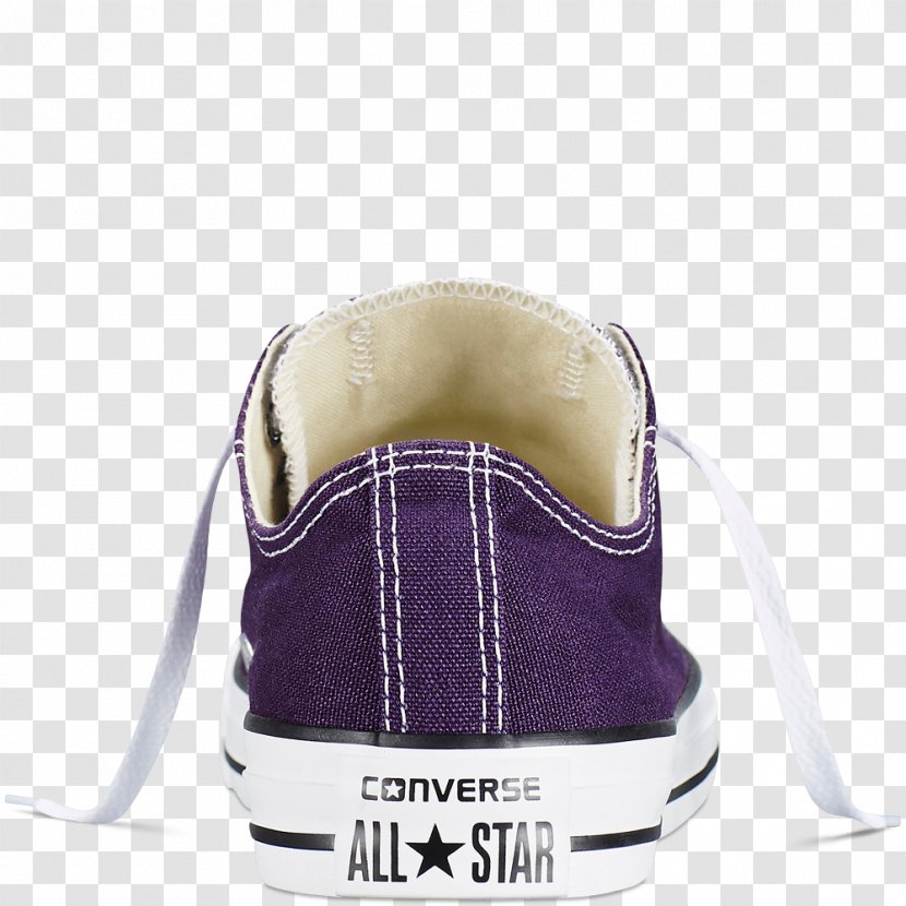 Sneakers Chuck Taylor All-Stars Converse Plimsoll Shoe - Cross Training - Eggplant Transparent PNG
