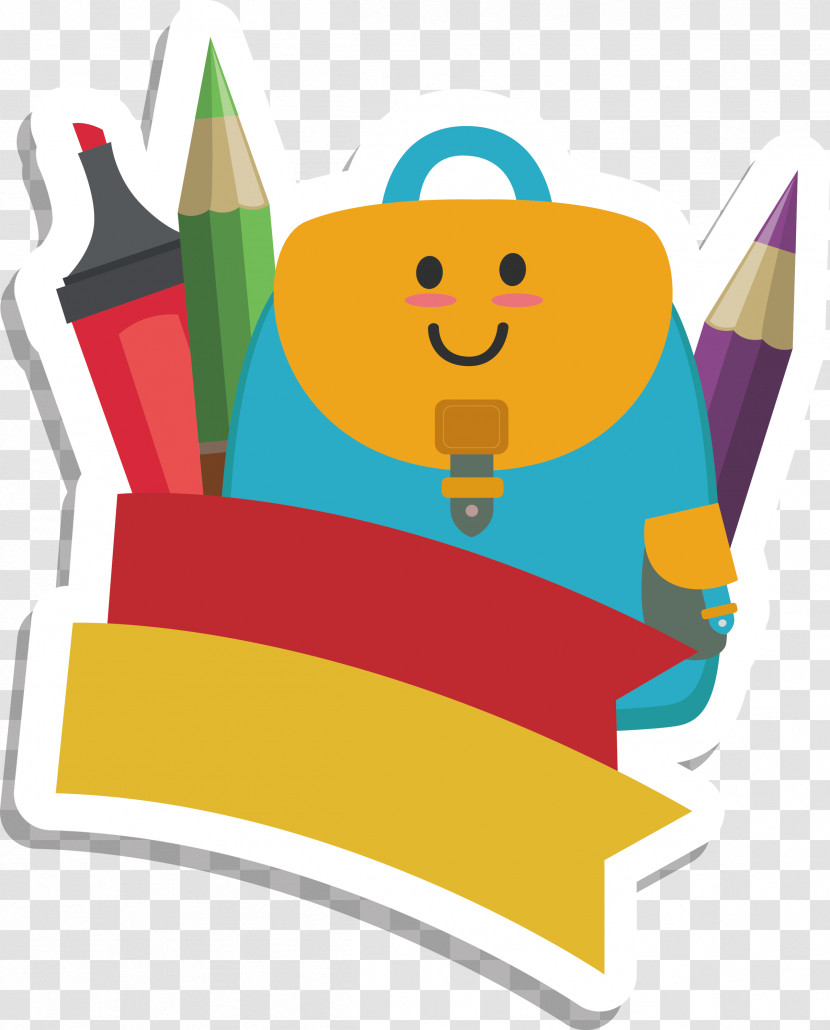 Back To School School Supplies Transparent PNG