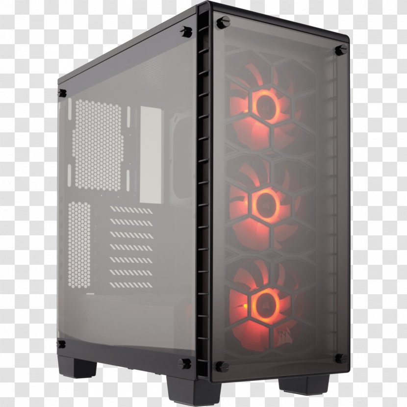 Computer Cases & Housings MicroATX Power Supply Unit System Cooling Parts - Converters - Crystal Box Transparent PNG