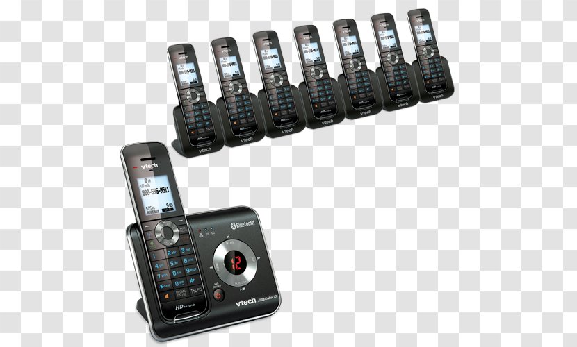 Cordless Telephone Digital Enhanced Telecommunications Handset Home & Business Phones - Electronics - Answering Machine Transparent PNG