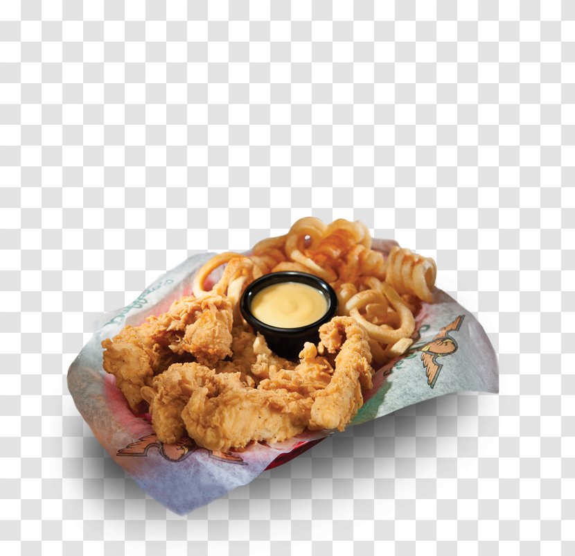 Buffalo Wing Chicken Fingers Hamburger Take-out Sandwich - Fast Food - Wings Transparent PNG