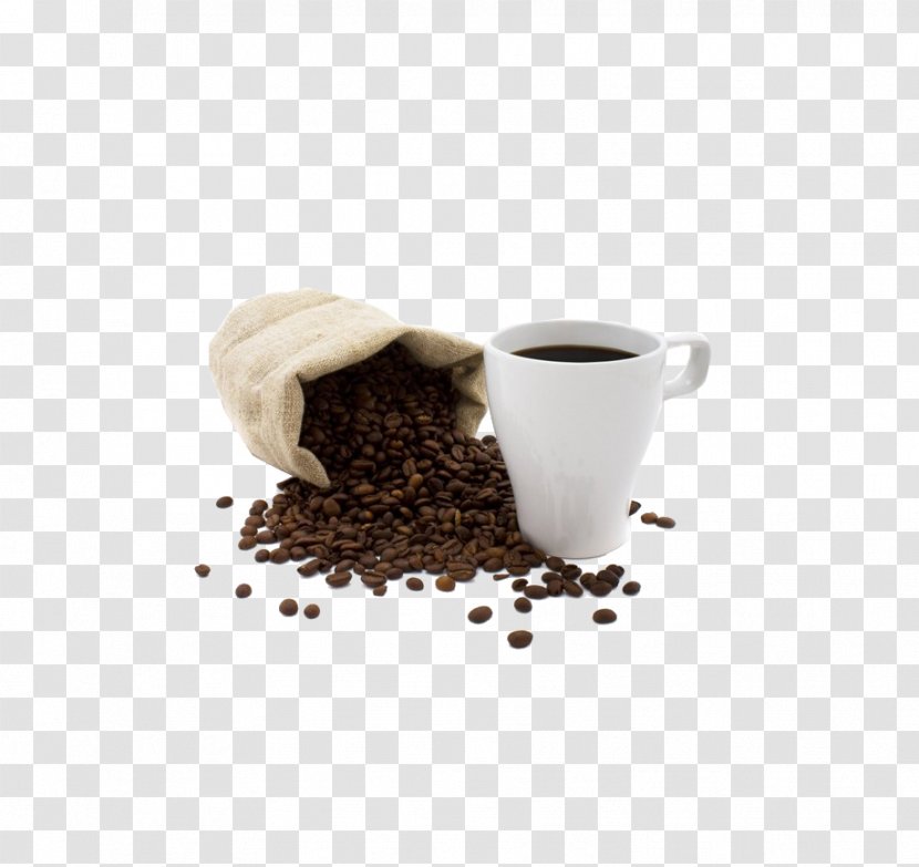 Coffee Espresso Tea Milkshake Cafe - Beans Transparent PNG