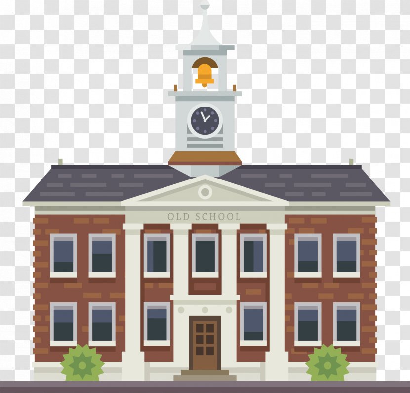 Building University School Illustration - Ancient Church Transparent PNG