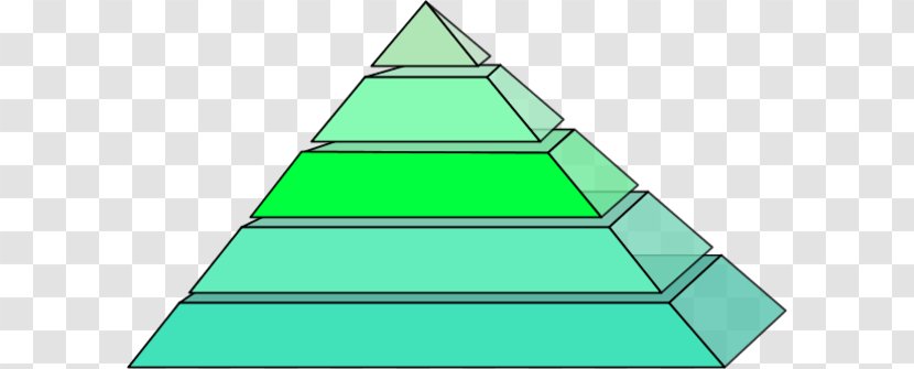 Square Pyramid Triangle Shape Clip Art Transparent PNG