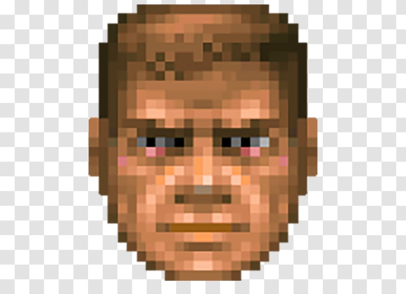 The Ultimate Doom Doomguy GIF Video Games - Space Marine - Face Transparent PNG