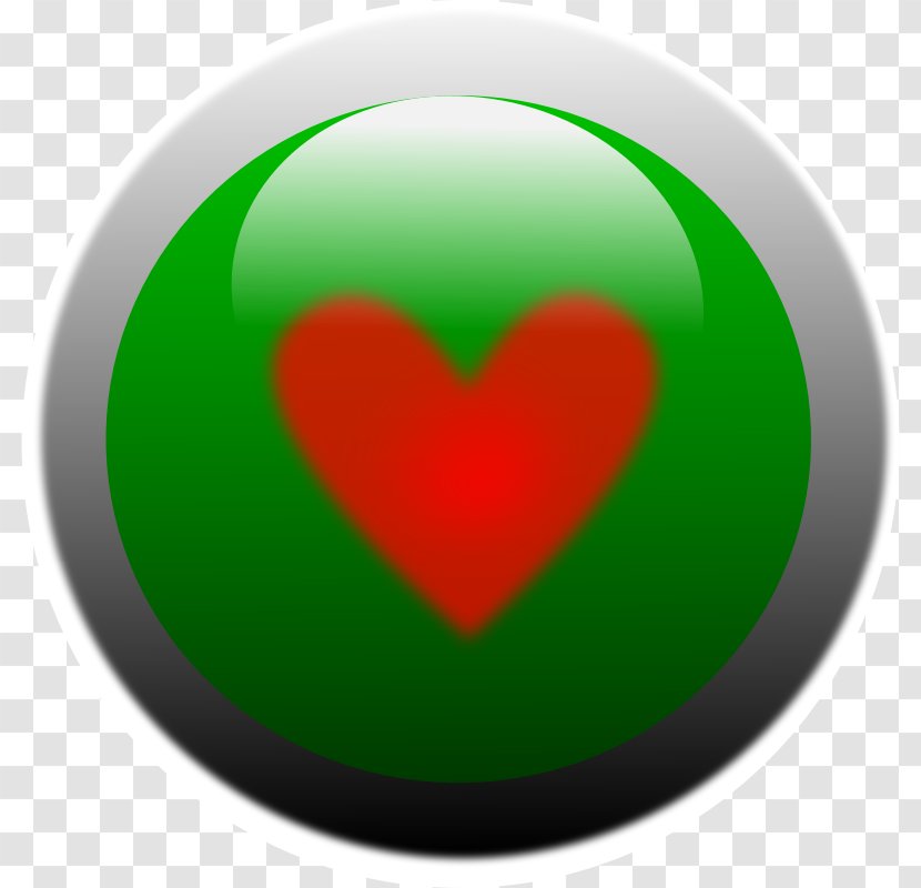 Green Rainbow Clip Art - Love Button Transparent PNG