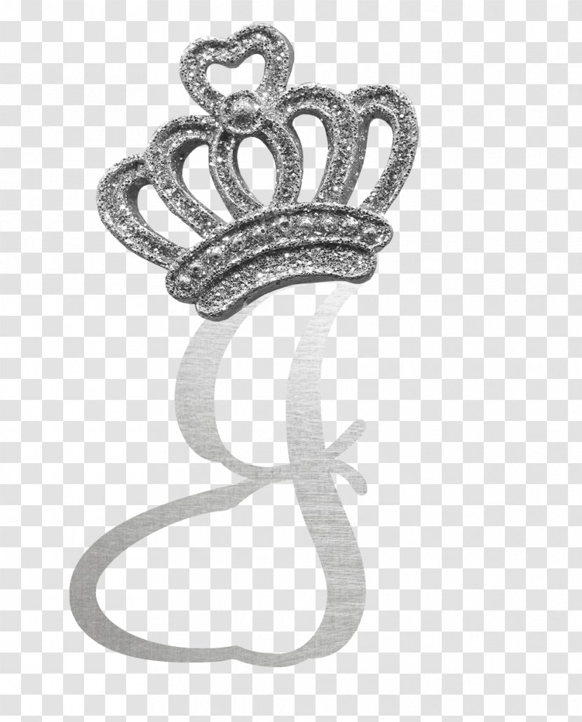 Crown Monogram Initial Jewellery Clothing Accessories - Wreath Transparent PNG