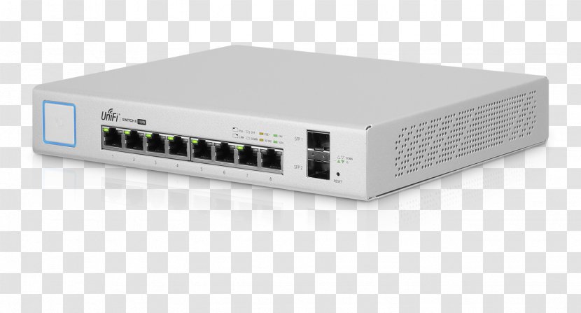 Wireless Router Power Over Ethernet Network Switch Gigabit Small Form-factor Pluggable Transceiver - Hub Transparent PNG