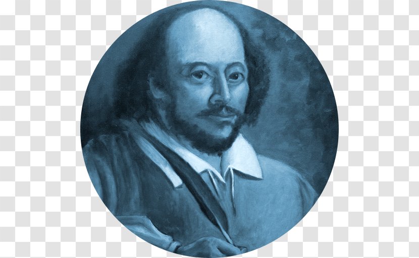 William Shakespeare Chandos Portrait Droeshout Portraits De - Theatre Transparent PNG