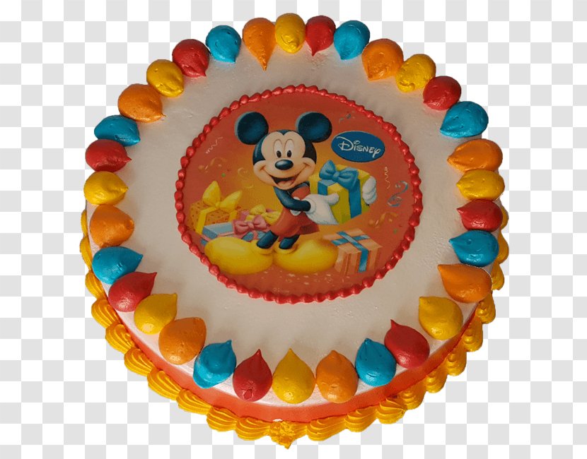 Birthday Cake Torte Mickey Mouse Decorating Frosting & Icing - Baking - Pastels Transparent PNG