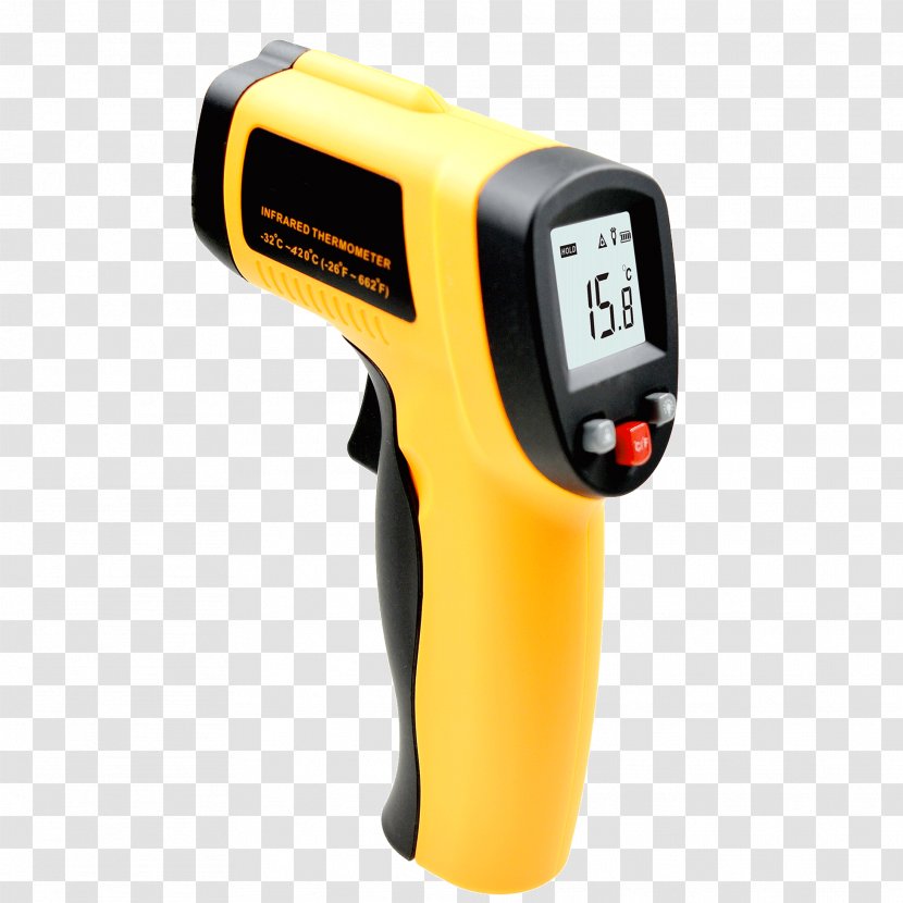 Measuring Instrument Pyrometer Infrared Thermometers Laser - Hardware - TERMOMETRO Transparent PNG