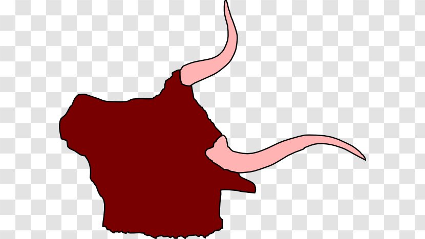 Deer Cattle Horn Clip Art - Skull - Animal Horns Cliparts Transparent PNG