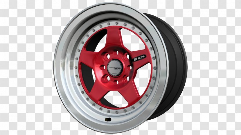 Alloy Wheel Spoke Tire Rim - Automotive System - Design Transparent PNG