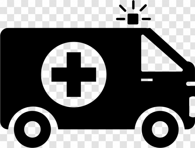 Emergency Medical Services Ambulance Technician - Black And White Transparent PNG
