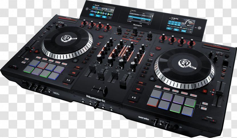 Numark NS7III NS7 III DJ Controller Industries Audio Mixers - Ns7 Iii - Serato Transparent PNG