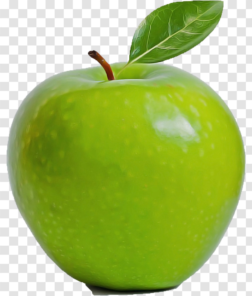 Granny Smith Green Fruit Apple Food Transparent PNG