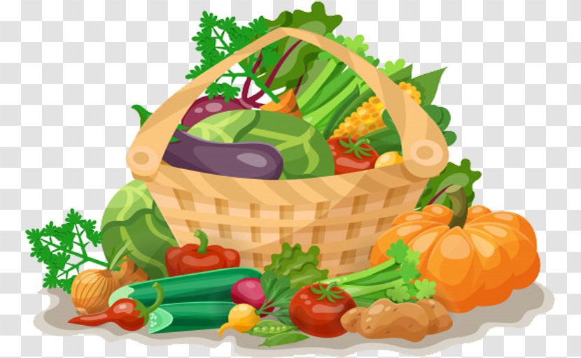 Natural Foods Vegetable Food Vegan Nutrition Vegetarian - Garnish - Picnic Basket Dish Transparent PNG