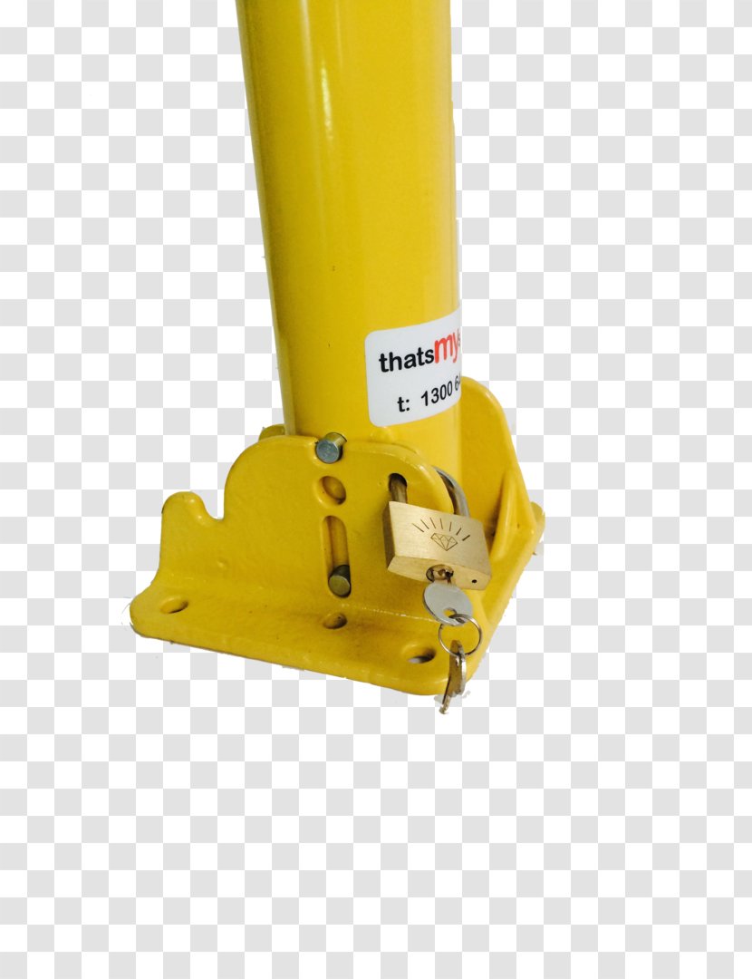 Tool Cylinder Angle - Yellow - Foot Closeup Transparent PNG