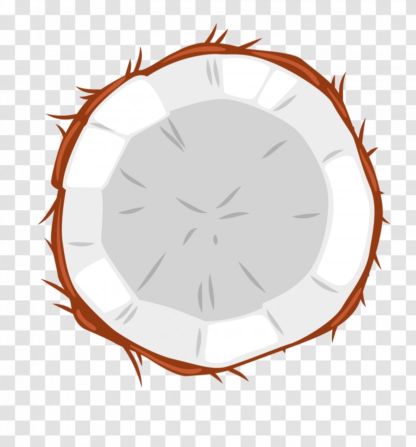 Fruit Coconut Auglis - Clock Transparent PNG