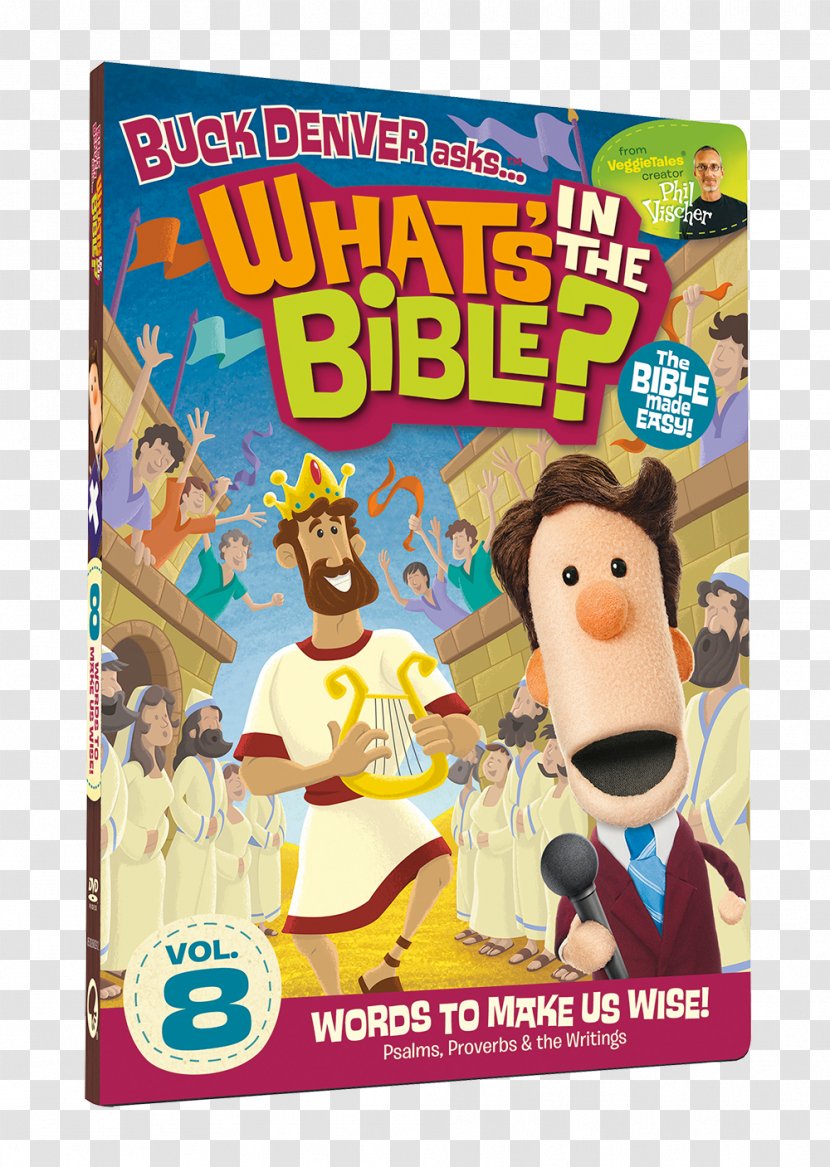 What's In The Bible? Buck Denver Asks..What's Bible - Religious Text - Songs! Book Of Proverbs PsalmsDvd Transparent PNG