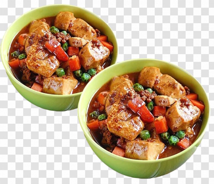 Braising Vegetable Sauce Tofu Ingredient - Old Bean Curd With Family Transparent PNG