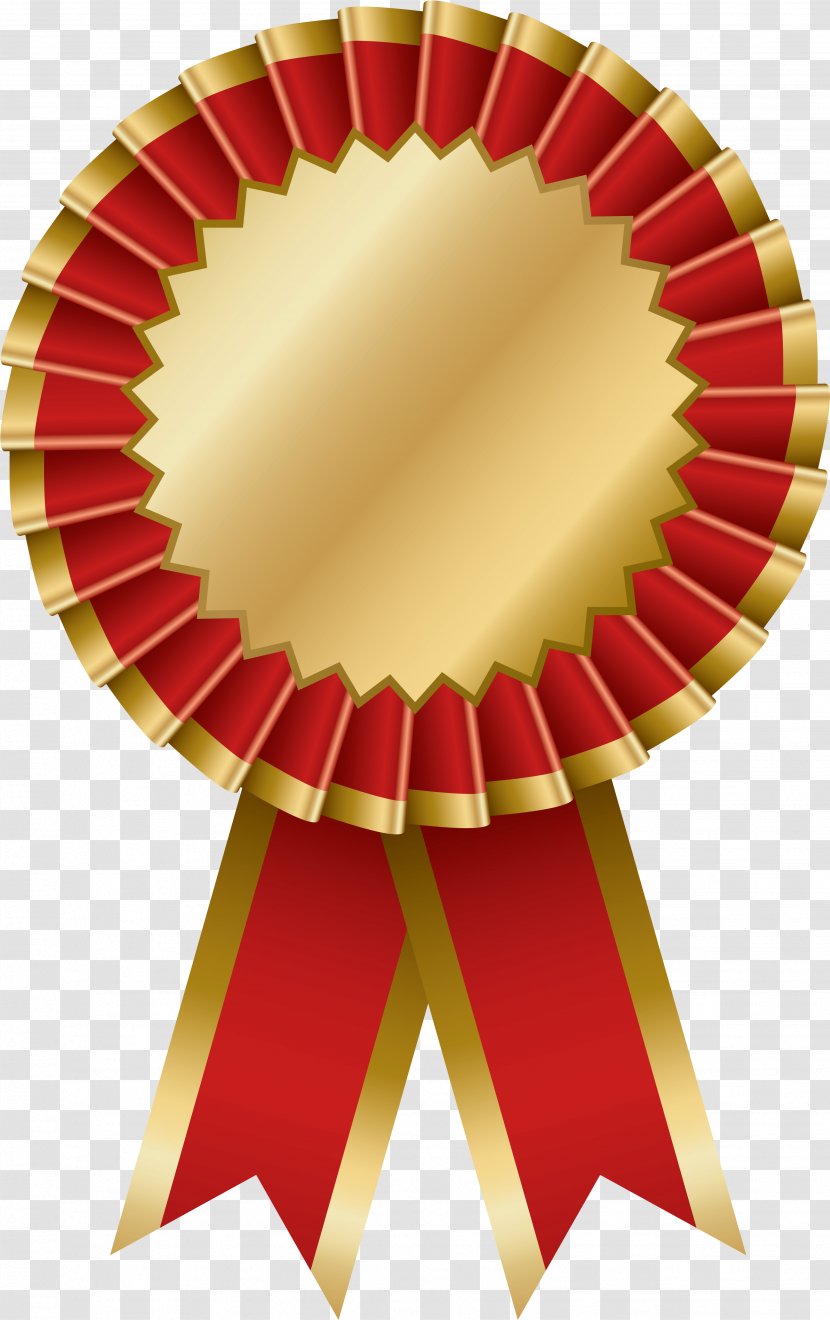 Cartoon Gold Medal - Red - Bronze Transparent PNG