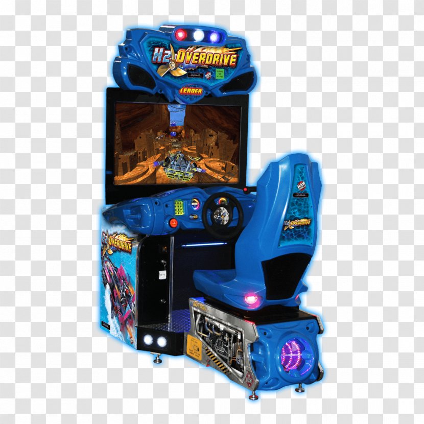 H2Overdrive Hydro Thunder Dirty Drivin' Batman Arcade Game - Cabinet Transparent PNG