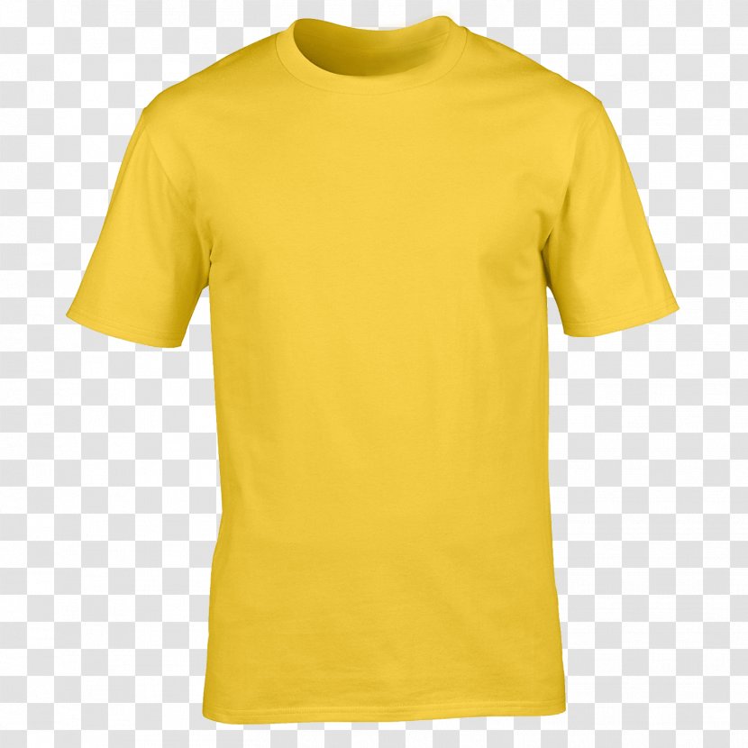 T-shirt Sleeve Gildan Activewear Jersey - Shirt - Gold Label Yacht Lapel T Transparent PNG