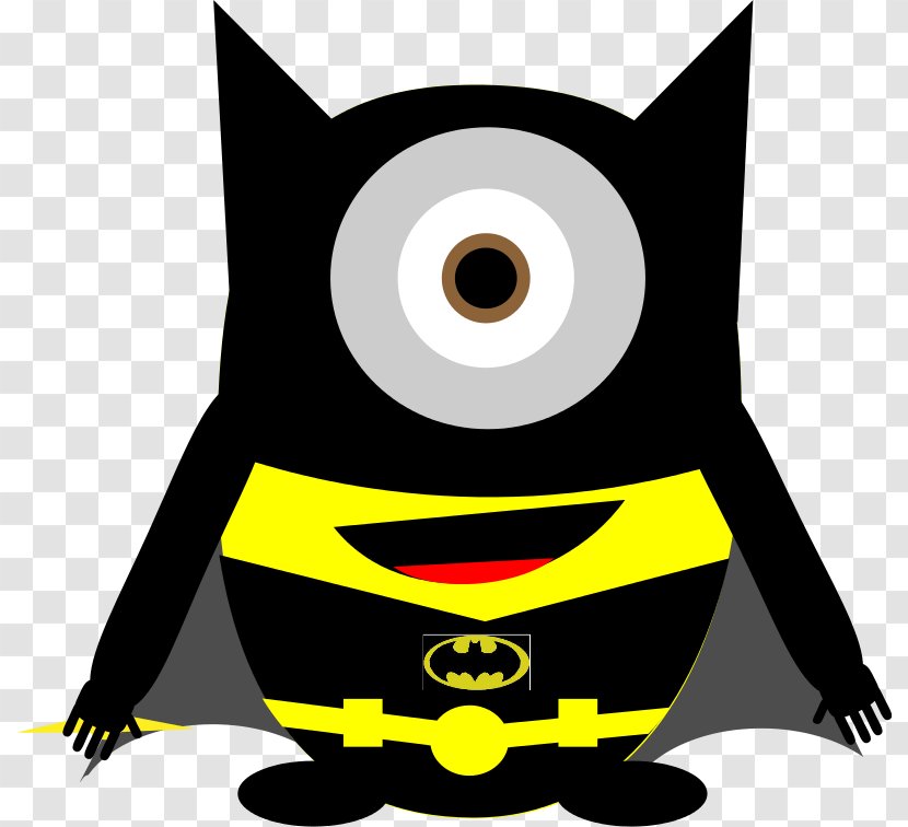 Batman YouTube Minions Clip Art - Character - Hero Vector Transparent PNG