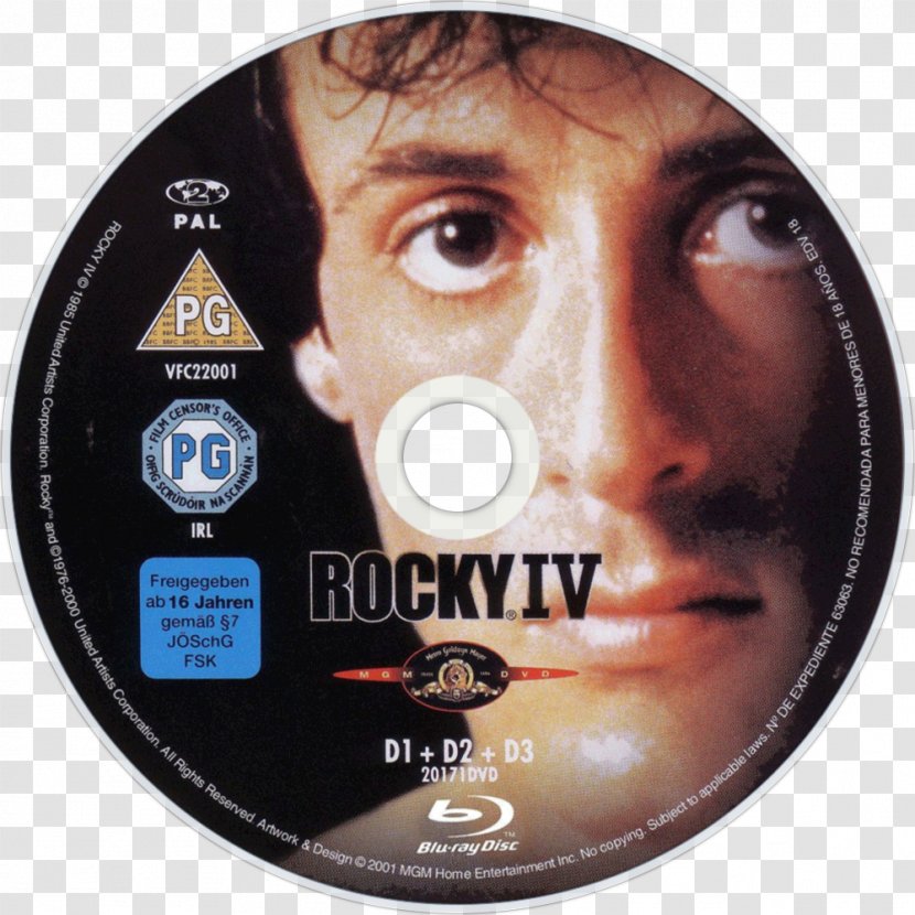 Blu-ray Disc Rocky Balboa DVD Compact - Eye - Dvd Transparent PNG