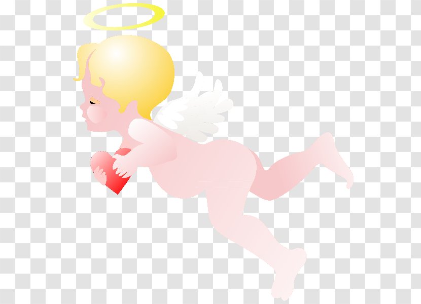 Arm Cartoon Shoulder - Silhouette - Baby Angel Transparent PNG
