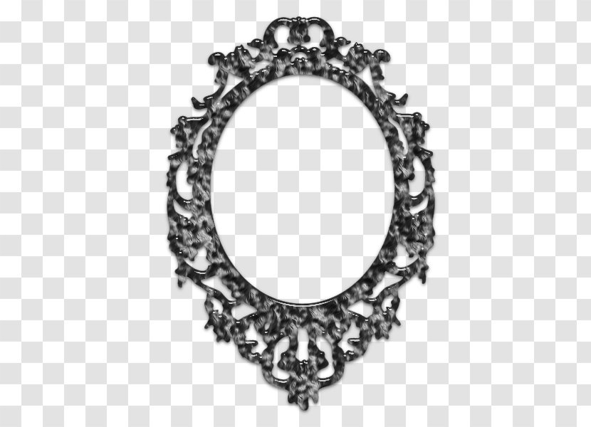 Picture Frames Baroque Drawing Tattoo Motif - Silver Transparent PNG