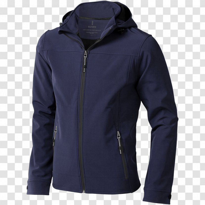 Hoodie Fleece Jacket T-shirt Zipper - Navy Wind Transparent PNG