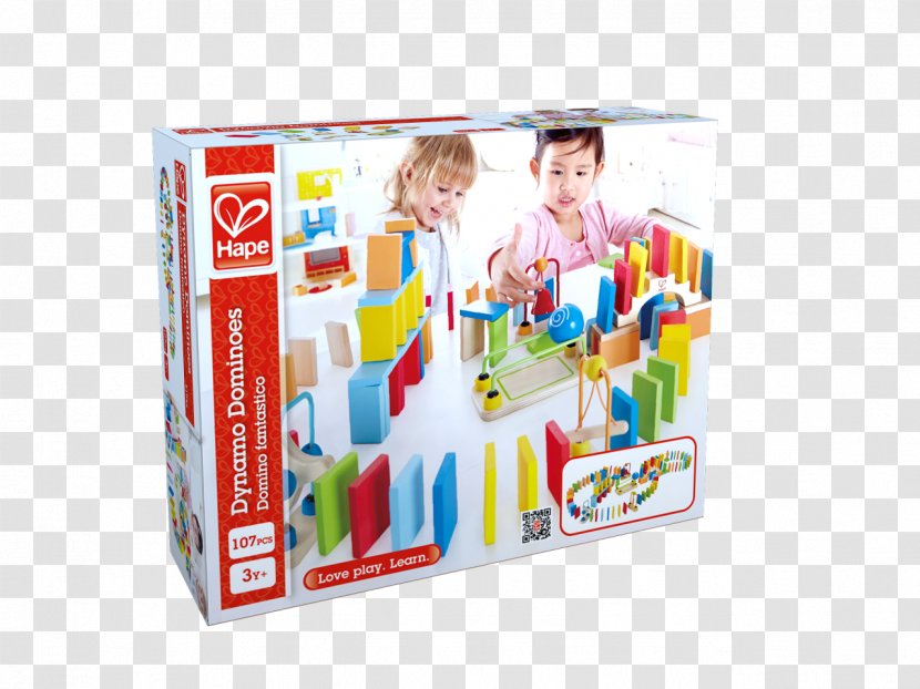 Hape Dynamo Dominoes Building Kit 30th Anniversary Domino's Pizza Early Explorer - Toy Transparent PNG