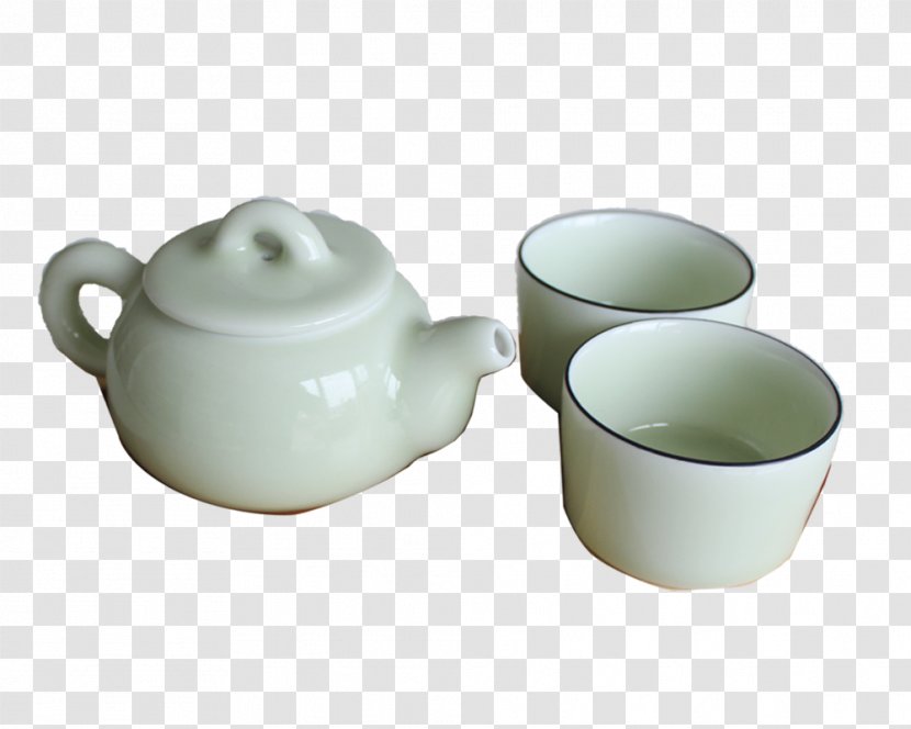 Teaware Jug Teacup - Porcelain - Tea Set Transparent PNG