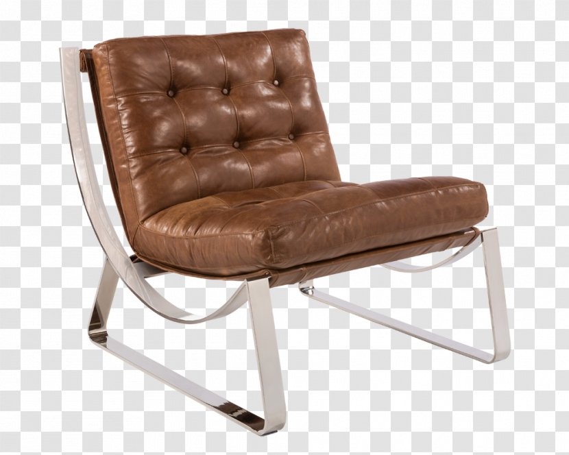 Wing Chair Natuzzi Fauteuil Barcelona - Brown - Lounge Transparent PNG
