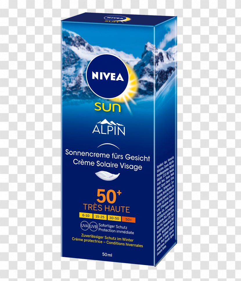 Sunscreen Lip Balm Factor De Protección Solar Cream Nivea - Lotion - Face Transparent PNG