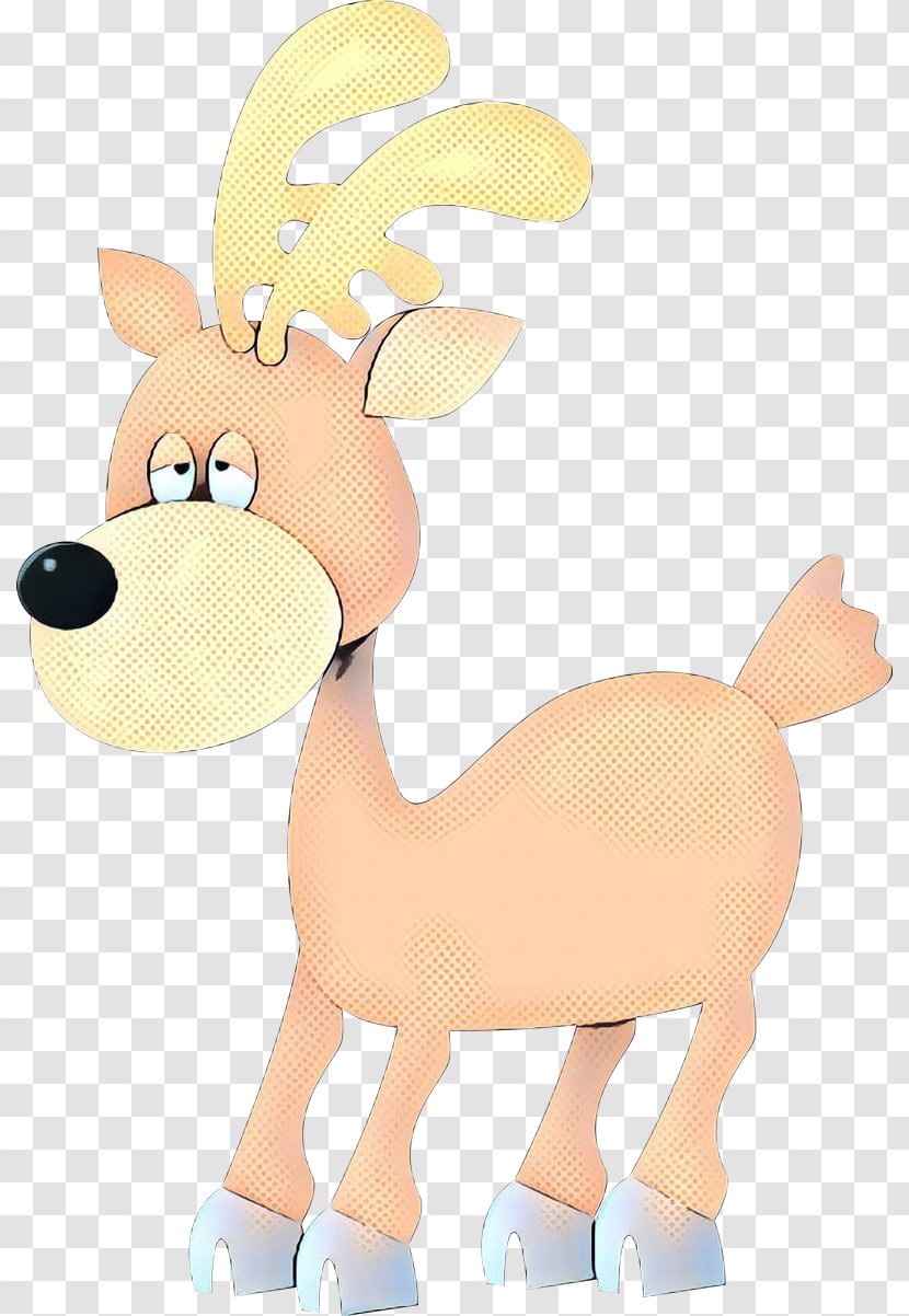 Reindeer Giraffe Clip Art Stuffed Animals & Cuddly Toys Carnivores - Toy Transparent PNG