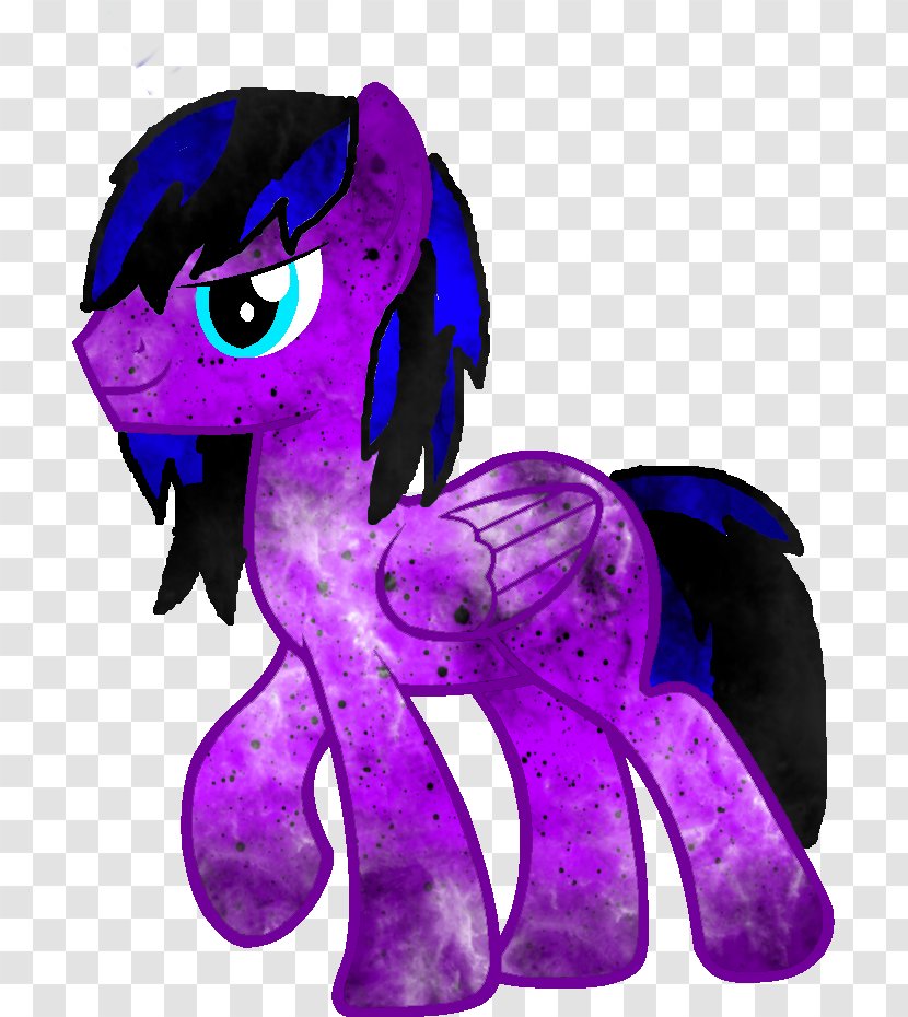 Pony Horse Legendary Creature Clip Art - Violet Transparent PNG