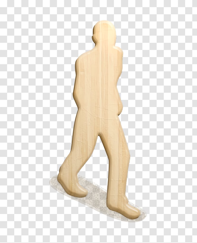Human Icon Male Man - Standing - Statue Leg Transparent PNG