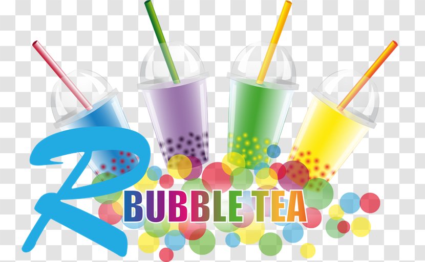 Bubble Tea Milk Frozen Yogurt Popping Boba - Tapioca Balls Transparent PNG