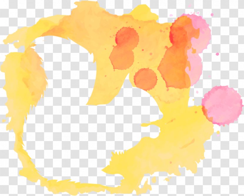Tiger Cartoon - Cat - Yellow Metal Transparent PNG