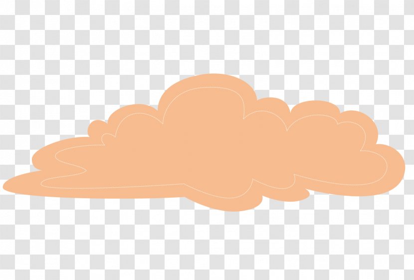 Cartoon Cloud - Color - Clouds Transparent PNG